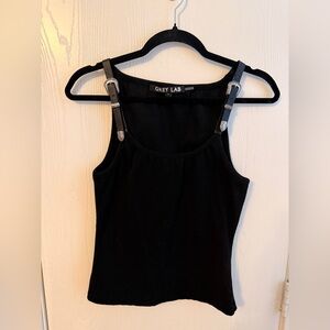 GREY LAB Black Camisole Top